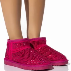 AKIRA FAIRYTALE BLING BOOTIE IN PINK