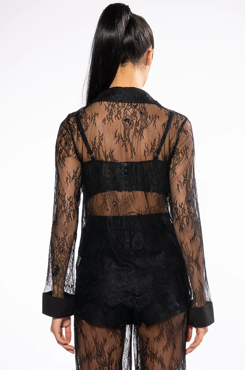 ALL OVER LACE BLAZER 7 ALL OVER LACE BLAZER - Image 5