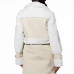 MACKY BREAK APART TEDDY PLEATHER TRENCH 19 MACKY BREAK APART TEDDY PLEATHER TRENCH -AZALEA WANG Shop azalea wang all the looks break apart teddy pleather trench ivory 11 11