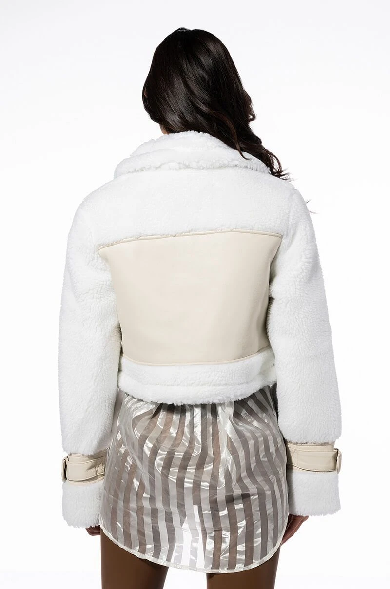 MACKY BREAK APART TEDDY PLEATHER TRENCH 8 MACKY BREAK APART TEDDY PLEATHER TRENCH - Image 6