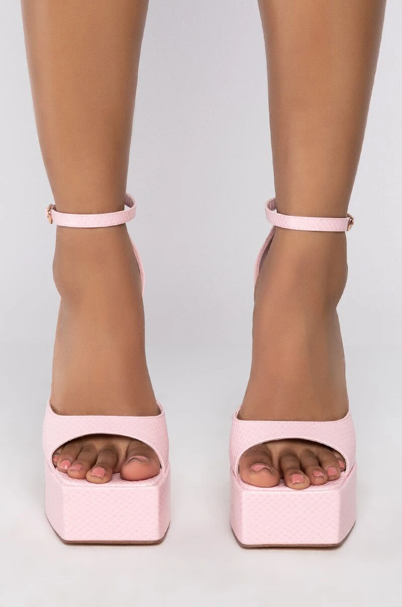 AZALEA WANG CATCH FLIGHTS NOT FEELINGS STILETTO SANDAL IN PINK 4 AZALEA WANG CATCH FLIGHTS NOT FEELINGS STILETTO SANDAL IN PINK - Image 2