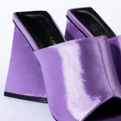 AZALEA WANG CAUGHT IN A DREAM CHUNKY SANDAL IN PURPLE -AZALEA WANG Shop azalea wang caught in a dream chunky sandal in purple purple 6 6