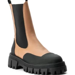 AZALEA WANG CRAZY LIKE ME FLATFORM BOOTIE IN SAND -AZALEA WANG Shop azalea wang crazy like me flatform bootie in sand sand 3 3