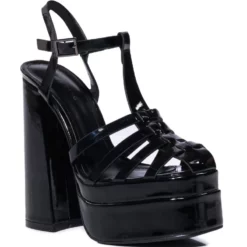 AZALEA WANG DANICA PLATFORM PUMP -AZALEA WANG Shop azalea wang danica platform pump black 3 3
