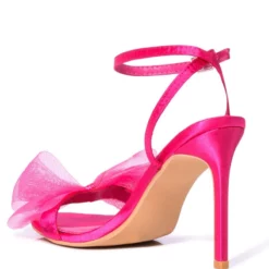 AZALEA WANG DANIELLA STILETTO SANDAL IN PINK -AZALEA WANG Shop azalea wang daniella stiletto sandal in pink pink 3 3