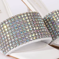 AZALEA WANG DIRTY DANCING STILETTO SANDAL IN WHITE -AZALEA WANG Shop azalea wang dirty dancing stiletto sandal in white white 6 6