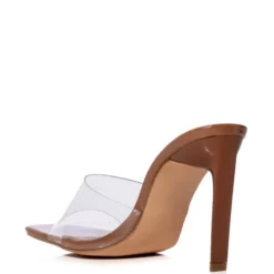 AZALEA WANG DROP STILETTO SANDAL IN NUDE -AZALEA WANG Shop azalea wang drop stiletto sandal in nude nude 4 4
