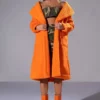 AZALEA WANG ENDLESS LOVE ORANGE TEDDY TRENCH -AZALEA WANG Shop azalea wang endless love orange teddy trench orange 1 1