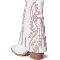 AZALEA WANG ESPERANZA WESTERN BOOTIE IN TAN -AZALEA WANG Shop azalea wang esperanza western bootie in tan tan 4 4