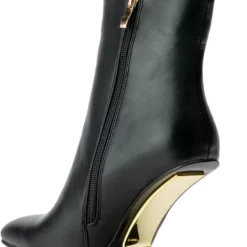 AZALEA WANG FASHIONISTA BOOTIE IN BLACK -AZALEA WANG Shop azalea wang fashionista bootie in black black 5 5