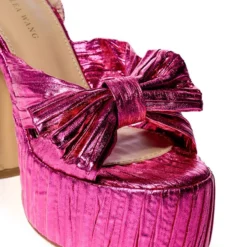 AZALEA WANG GENEROUS CHUNKY STRAP SANDAL IN PINK -AZALEA WANG Shop azalea wang generous chunky strap sandal in pink pink 5 5 c1