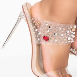 AZALEA WANG JUST A DREAM STILETTO SANDAL IN NUDE -AZALEA WANG Shop azalea wang just a dream stiletto sandal in nude nude 5 5 c1