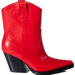 AZALEA WANG MATTY 2 IN 1 BOOT IN RED -AZALEA WANG Shop azalea wang matty 2 in 1 boot in red red 3 3
