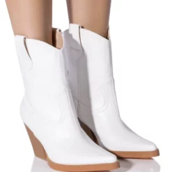 AZALEA WANG MATTY 2 IN 1 BOOT IN WHITE -AZALEA WANG Shop azalea wang matty 2 in 1 boot in white white 2 2
