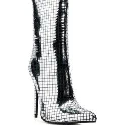 AZALEA WANG MONTROSE STILETTO BOOTIE IN SILVER -AZALEA WANG Shop azalea wang montrose stiletto bootie in silver silver 3 3