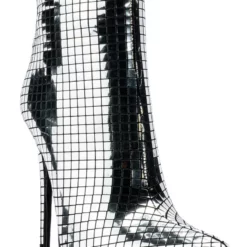 AZALEA WANG MONTROSE STILETTO BOOTIE IN SILVER -AZALEA WANG Shop azalea wang montrose stiletto bootie in silver silver 5 5