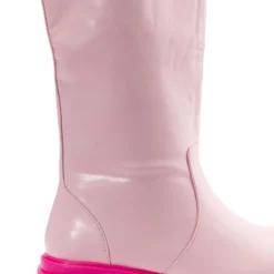 AZALEA WANG MY ALL FAUX LEATHER BOOT IN PINK -AZALEA WANG Shop azalea wang my all faux leather boot in pink pink 5 5
