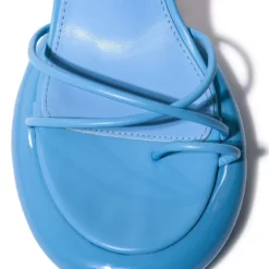 AZALEA WANG MY POWER STRAPPY SANDAL IN BLUE -AZALEA WANG Shop azalea wang my power strappy sandal in blue blue 6 6