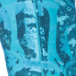 AZALEA WANG MY SWEETHEART SEQUIN EMBELLISHED BOOT IN BLUE -AZALEA WANG Shop azalea wang my sweetheart sequin embellished boot in blue blue 5 5