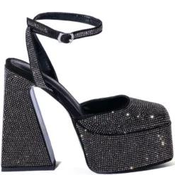 AZALEA WANG NESSA EMBELLISHED PUMP IN BLACK