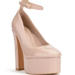 AZALEA WANG NIGHT MOVES PLATFORM PUMP IN NUDE -AZALEA WANG Shop azalea wang night moves platform pump in nude nude 3 3