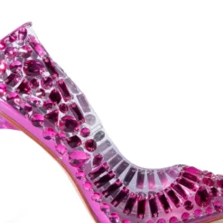 AZALEA WANG NOT BOSSY JUST A BOSS STILETTO PUMP IN FUCHSIA -AZALEA WANG Shop azalea wang not bossy just a boss stiletto pump in fuchsia fuchsia 5 5