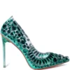 AZALEA WANG NOT BOSSY JUST A BOSS STILETTO PUMP IN GREEN -AZALEA WANG Shop azalea wang not bossy just a boss stiletto pump in green green 2 2