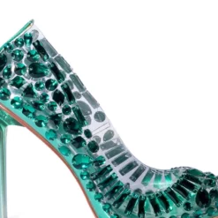 AZALEA WANG NOT BOSSY JUST A BOSS STILETTO PUMP IN GREEN 10 AZALEA WANG NOT BOSSY JUST A BOSS STILETTO PUMP IN GREEN -AZALEA WANG Shop azalea wang not bossy just a boss stiletto pump in green green 5 5