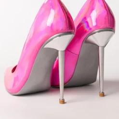 AZALEA WANG OFF THE GRID STILETTO PUMP IN PINK -AZALEA WANG Shop azalea wang off the grid stiletto pump in pink pink 5 5