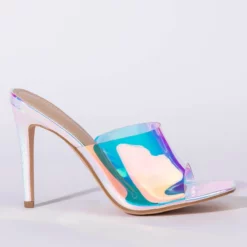 AZALEA WANG ON MY MIND STILETTO SANDAL IN MERMAID -AZALEA WANG Shop azalea wang on my mind stiletto sandal in mermaid mermaid 3 3
