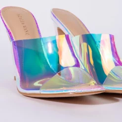 AZALEA WANG ON MY MIND STILETTO SANDAL IN MERMAID -AZALEA WANG Shop azalea wang on my mind stiletto sandal in mermaid mermaid 6 6