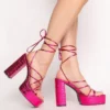 AZALEA WANG PUSH YOUR LIMIT CHUNKY SANDAL IN PINK 1 AZALEA WANG PUSH YOUR LIMIT CHUNKY SANDAL IN PINK -AZALEA WANG Shop azalea wang push your limit chunky sandal in pink pink 2 2