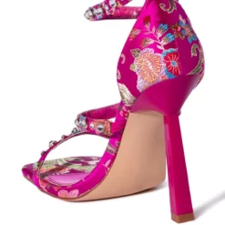 AZALEA WANG REALLY THAT GIRL STILETTO SANDAL IN PINK -AZALEA WANG Shop azalea wang really that girl stiletto sandal in pink pink 4 4