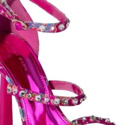 AZALEA WANG REALLY THAT GIRL STILETTO SANDAL IN PINK -AZALEA WANG Shop azalea wang really that girl stiletto sandal in pink pink 5 5