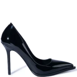 AZALEA WANG RECIPE FOR SUCCESS STILETTO PATENT PUMP IN BLACK -AZALEA WANG Shop azalea wang recipe for success stiletto patent pump in black black 2 2