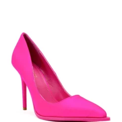 AZALEA WANG RECIPE STILETTO CLASSIC PUMP IN FUCHSIA -AZALEA WANG Shop azalea wang recipe stiletto classic pump in fuchsia fuchsia 3 3 c1