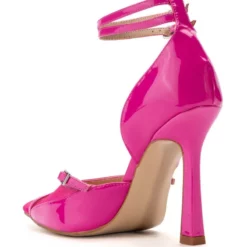 AZALEA WANG SASHA BUCKLE STRAP PUMP IN PINK -AZALEA WANG Shop azalea wang sasha buckle strap pump in pink pink 4 4