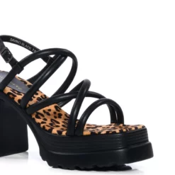 AZALEA WANG SAVINO CHUNKY SANDAL -AZALEA WANG Shop azalea wang savino chunky sandal black 5 5