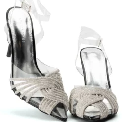 AZALEA WANG SILVER SCREEN BLING STILETTO PUMP IN BLACK 11 AZALEA WANG SILVER SCREEN BLING STILETTO PUMP IN BLACK -AZALEA WANG Shop azalea wang silver screen bling stiletto pump in black black 5 5