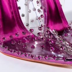 AZALEA WANG SOMETHING ABOUT YOU STILETTO PUMP IN FUCHSIA -AZALEA WANG Shop azalea wang something about you stiletto pump in fuchsia fuchsia 6 6