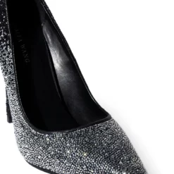 AZALEA WANG STARRY NIGHT EMBELLISHED OMBRE PUMP IN MULTI -AZALEA WANG Shop azalea wang starry night embellished ombre pump in multi silver 5 5