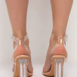 AZALEA WANG SWEET NOTHINGS CHUNKY SANDAL IN NUDE -AZALEA WANG Shop azalea wang sweet nothings chunky sandal in nude nude 4 4