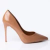 AZALEA WANG TAKE ME OUT STILETTO PUMP IN DARK NUDE -AZALEA WANG Shop azalea wang take me out stiletto pump in dark nude dark nude 3 3