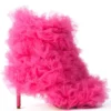 AZALEA WANG TUTU TULLE STILETTO BOOTIE IN FUCHSIA -AZALEA WANG Shop azalea wang tutu tulle stiletto bootie in fuchsia fuchsia 2 2