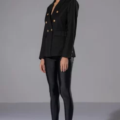 BACK TO THE BASICS DRESSY BLAZER -AZALEA WANG Shop back to the basics dressy blazer black 4 4