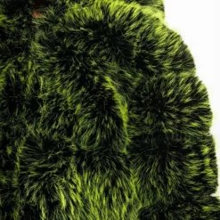KIDS LUXE 3D FAUX FUR JACKET -AZALEA WANG Shop bianchi three dee faux fur kids jacket green 12 12