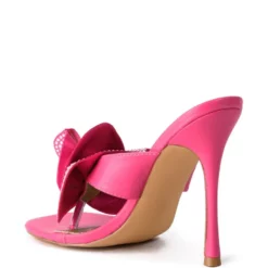 BOUQUET PINK FLOWER SANDAL -AZALEA WANG Shop bouquet pink flower sandal pink 4 4