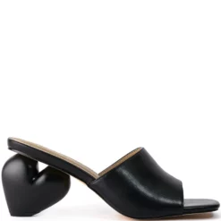 BUBBLEHEART CHUNKY SANDAL IN BLACK