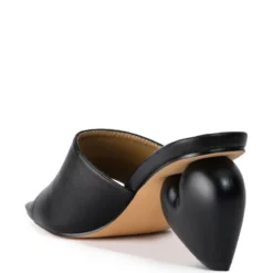 BUBBLEHEART CHUNKY SANDAL IN BLACK -AZALEA WANG Shop bubbleheart chunky sandal in black black 4 4