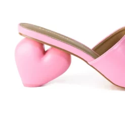 BUBBLEHEART CHUNKY SANDAL IN PINK -AZALEA WANG Shop bubbleheart chunky sandal in pink pink 5 5